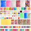 CityActs Slime Accessories Kit for Kids  Slime Mix-Ins Craft Supplies (Charms, Glitter, Foam Balls, Sequins)  DIY Craft Supplies, No Glue Included view 1