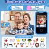 Kids Phone Toys for Boys, 3 4 5 6 7 8 Year Old Boys Girls Christmas Birthday Gifts for Kids, 2.8" Touchscreen Smartphone Toddler Cell Phone, Children Play Toy Phone with Camera, Game, Music, 8GB Card view 3