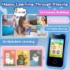 Kids Phone Toys for Boys, 3 4 5 6 7 8 Year Old Boys Girls Christmas Birthday Gifts for Kids, 2.8" Touchscreen Smartphone Toddler Cell Phone, Children Play Toy Phone with Camera, Game, Music, 8GB Card view 4