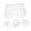 VILLFUL Poker Chip Holder Tray Portable Acrylic Chip Storage Box for Poker Chip Display Case view 2