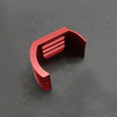 RC Parts for MINI-Q for MINI-D K969 K989 for Mosquito Car Accessories 1PCS DIY RC Metal Heat Sink 130 Brushed Motor Radiator Cooling Heatsink(Red)