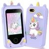 Kids Smart Phone Toys, 3 4 5 6 7 8 9 Year Old Kids Christmas Birthday Gifts for Boys Girls, 2.8" Touchscreen Toddler Cell Phone, Children Play Toy Phone with Dual Camera, Game, Music Player, 8GB Card view 1