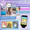 Kids Smart Phone Toys, 3 4 5 6 7 8 9 Year Old Kids Christmas Birthday Gifts for Boys Girls, 2.8" Touchscreen Toddler Cell Phone, Children Play Toy Phone with Dual Camera, Game, Music Player, 8GB Card view 4