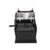 Obetuens 1, 2 Deck Black Casino Hand Crank Card shuffler Tool, for Casino Games, Low Noise Card Mixer for UNO, Blackjack, and More (Black) view 1