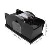 Obetuens 1, 2 Deck Black Casino Hand Crank Card shuffler Tool, for Casino Games, Low Noise Card Mixer for UNO, Blackjack, and More (Black) view 4