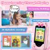 Kids Phone Toys for Girls, 3 4 5 6 7 8 Year Old Boys Girls Christmas Birthday Gifts for Kids, 2.8" Touchscreen Smartphone Toddler Cell Phone, Children Play Toy Phone with Camera, Game, Music, 8GB Card view 4