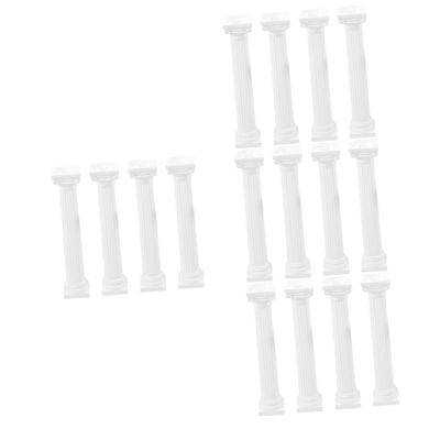 Gogogmee 16pcs Mini Roman Column Photo Prop Roman Pillar Decorations for Home Decor Table Centerpieces and Themed Parties Elegant Landscape Accents