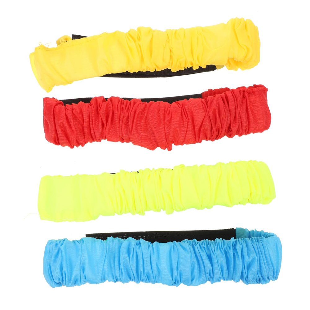 FELTECHELECTR Race Bands for Three Legged Race Elastic Tie Rope Game Rope Safe for Boys and Girls