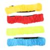 FELTECHELECTR Race Bands for Three Legged Race Elastic Tie Rope Game Rope Safe for Boys and Girls view 1