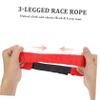 FELTECHELECTR Race Bands for Three Legged Race Elastic Tie Rope Game Rope Safe for Boys and Girls view 4