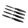 10/20pcs 6040 Propellers Glass Fiber &Nylon Props Fit Compatible with 2450 Hihg Speed Brushless Motor Double-blad Compatible with RC Airplane Quadcopter(10cps-Black) view 1