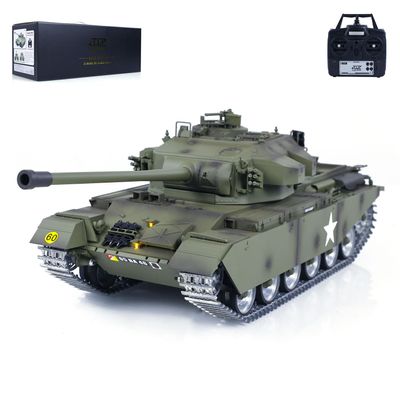 TOUCAN RC HOBBY Tongde 1:16 RC Tank British Centurion MK5 BB & Infrared Battle Tank Metal Tracks