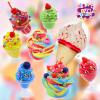 Funewest Slime Kit for Girls Ages 8-12 Mini Fluffy Butter Slime Making Kit Ice Cream Slime for Kids DIY Craft Kits with 30+ Piece Birthday Gifts view 2