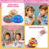 Funewest Slime Kit for Girls Ages 8-12 Mini Fluffy Butter Slime Making Kit Ice Cream Slime for Kids DIY Craft Kits with 30+ Piece Birthday Gifts view 4
