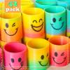 42 Pack Mini Spring Party Favors Toys Magic Fidget Stress Coil for Favor Carnival Prize Birthday Goodie Bag Stuffers for Kids Boys Girls view 4