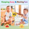 Sinpedex Sensory Board Toys for Kids: Montessori Interactive Educational Panels for Motor Skills - Activity Wall Furniture for Classrooms Daycares Playrooms - Dog Wall Toys for Toddler 3+ Years view 4