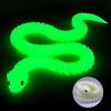 Binvin 3D Printed Animals-Snake Viper,3D Printed Snake Toys Articulated Snake 3D Printed Animals Animal Model Ornaments Creative Funny Toy Festival Gift for Frends (Luminous Green, 24Inch) view 1