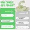 Binvin 3D Printed Animals-Snake Viper,3D Printed Snake Toys Articulated Snake 3D Printed Animals Animal Model Ornaments Creative Funny Toy Festival Gift for Frends (Luminous Green, 24Inch) view 2