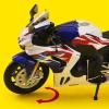 Collection Motorcycle Model Diecast Metal Motorbike Collectibles for H-ONDA CBR1000RR-R 1/12 view 2