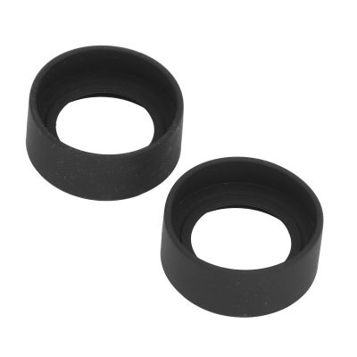 2PCS Eyepiece Eyeshields, Binocular Eye Cups Replacement, Eyepiece Protector, 44mm Diameter Rubber Flat Angle Eyepiece Guard Stereo Microscope Accessory for 4042mm Interface