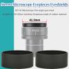 2PCS Eyepiece Eyeshields, Binocular Eye Cups Replacement, Eyepiece Protector, 44mm Diameter Rubber Flat Angle Eyepiece Guard Stereo Microscope Accessory for 4042mm Interface view 2