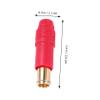 NAMOARLY 4pcs Male and Female Anti-Spark Connector Set for Lipo Batteries High Temperature Resistant Gold Plated for Rc Drones Cars and Airplanes view 2