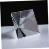ABOOFAN 1pc Optical Glass Pyramid Prism for Experiments Creates Rainbows Enhances Meditation Decorative for Home and Office for Science Projects and Photography view 3