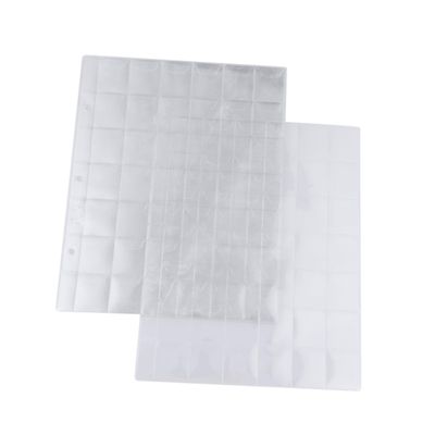 HAPINARY 10pcs Coin Holder Pages Coin Storage for Collectors for Currency Stamps