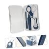 HAPINARY Newborn Nail Clipper Set Ergonomic Grooming Kit with Safe Tools for Manicure Includes Scissors Tweezers and File Durable Case Boy and Girl Care view 3