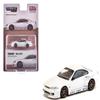1:64 Scale Diecast Model Car Compatible with Nissan Silvia (S15) Vertex White Metallic Lamley Special Edition Global64 Series Limited Edition by Tarmac T64G-023-WH view 1