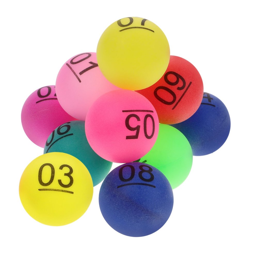 BCOATH 10pcs Raffle Drawing Balls Lottery Game Balls for Home Parties Easy to Use Design for Events and Celebrations