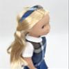 14.5 inch Doll Outfit-School Plaid Jumper include Blouse and Matching Headband/Add on Option: Sock and Shoe (Doll is not included) (Jumper,White Sock,Matte Shoe, Plaid 73) view 3