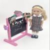 14.5 inch Doll Outfit-School Plaid Jumper include Blouse and Matching Headband/Add on Option: Sock and Shoe (Doll is not included) (Jumper Only, Plaid 43) view 2