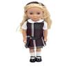 14.5 inch Doll Outfit-School Plaid Jumper include Blouse and Matching Headband/Add on Option: Sock and Shoe (Doll is not included) (Jumper,White Sock,Shiny Shoe, Plaid 91) view 1