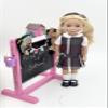 14.5 inch Doll Outfit-School Plaid Jumper include Blouse and Matching Headband/Add on Option: Sock and Shoe (Doll is not included) (Jumper,White Sock,Shiny Shoe, Plaid 91) view 2