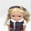 14.5 inch Doll Outfit-School Plaid Jumper include Blouse and Matching Headband/Add on Option: Sock and Shoe (Doll is not included) (Jumper,White Sock,Shiny Shoe, Plaid 91) view 3