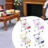 Fxzqgnh 4Pcs Mini Shopping Cart Supermarket Toy Decorative Ornament Fun Stationery view 2
