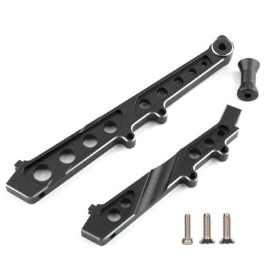 Aluminum Alloy HD Chassis Brace Set for Front Rear Brace for Arrma 1/7 Limitless V1,Felony/Infraction 6S BLX Upgrade Parts Aluminum Center Cars Hopups Part,Replaces ARA320511,Hop Ups Support Frame