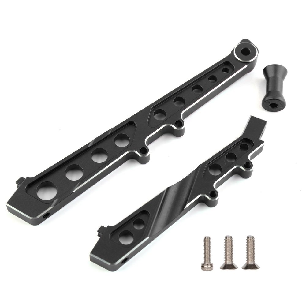 Aluminum Alloy HD Chassis Brace Set for Front Rear Brace for Arrma 1/7 Limitless V1,Felony/Infraction 6S BLX Upgrade Parts Aluminum Center Cars Hopups Part,Replaces ARA320511,Hop Ups Support Frame