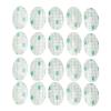 20pcs Ear Muff Cover Hypoallergenic Oval Shape PE Shower Ear Sticker For Shower Baby Ear Muff Patch view 1