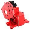 Aluminum Transmission Case Gearbox with Motor Plate and Arm Mounts Upgrade Parts for 1/10 Slash 2WD Rustler Stampede Bandit 2WD RC Car, Replacement of 3691/A view 2