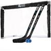 Premier Sports  Knee Hockey Set  Complete 2-Player Indoor Kit with (1) Mini Goal, (2) Mini Sticks, and (2) Foam Balls view 1