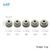 StiNGZjdM 1PCS 64P 21T 24T 25T 26T 28T 30T 32T 35T 39T 40T 42T 45T 48T 52T 54T 3.175mm Metal Pinion Gear Motor Gear for 1/10 RC Model Car(29T) view 4