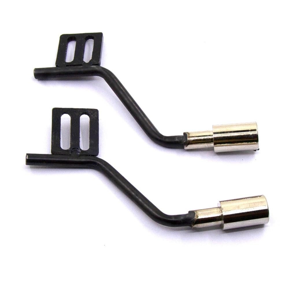 StiNGZjdM 1Pair Metal Simulation Exhaust Pipe Gas Vent Compatible with TRX Trx4 Compatible with Defender Compatible with Ford Compatible with Bronco SCX10 Rc Car Parts Manifold