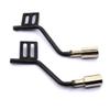 StiNGZjdM 1Pair Metal Simulation Exhaust Pipe Gas Vent Compatible with TRX Trx4 Compatible with Defender Compatible with Ford Compatible with Bronco SCX10 Rc Car Parts Manifold view 1