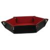 Abaodam Foldable Pu Dice Storage Tray Dice Holder Multi-Purpose Desktop Organizer for Games Accessories and Items Deep for Use view 1
