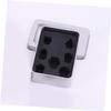 BEBEMOKO 4pcs Dice Storage Box with Liners Iron Dice Organizer for Rpg Games Scratch-resistant Case view 2