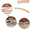 GETAJGHSD Card Holder Stand Cards Game Holder Display Wooden Playing for Gaming Base view 3