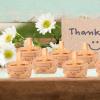 Unomor Mini Woven Basket 3.14X2.55X1.57In Tiny Rattan Doll House Basket Miniature Woven for Flower Arrangement Party Favor Storage and Home Decor view 4