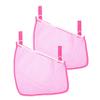 GARVALON 2pcs Adjustable Strap Mesh Stroller Storage Bag Stroller Hooks Diaper Bags Portable view 1
